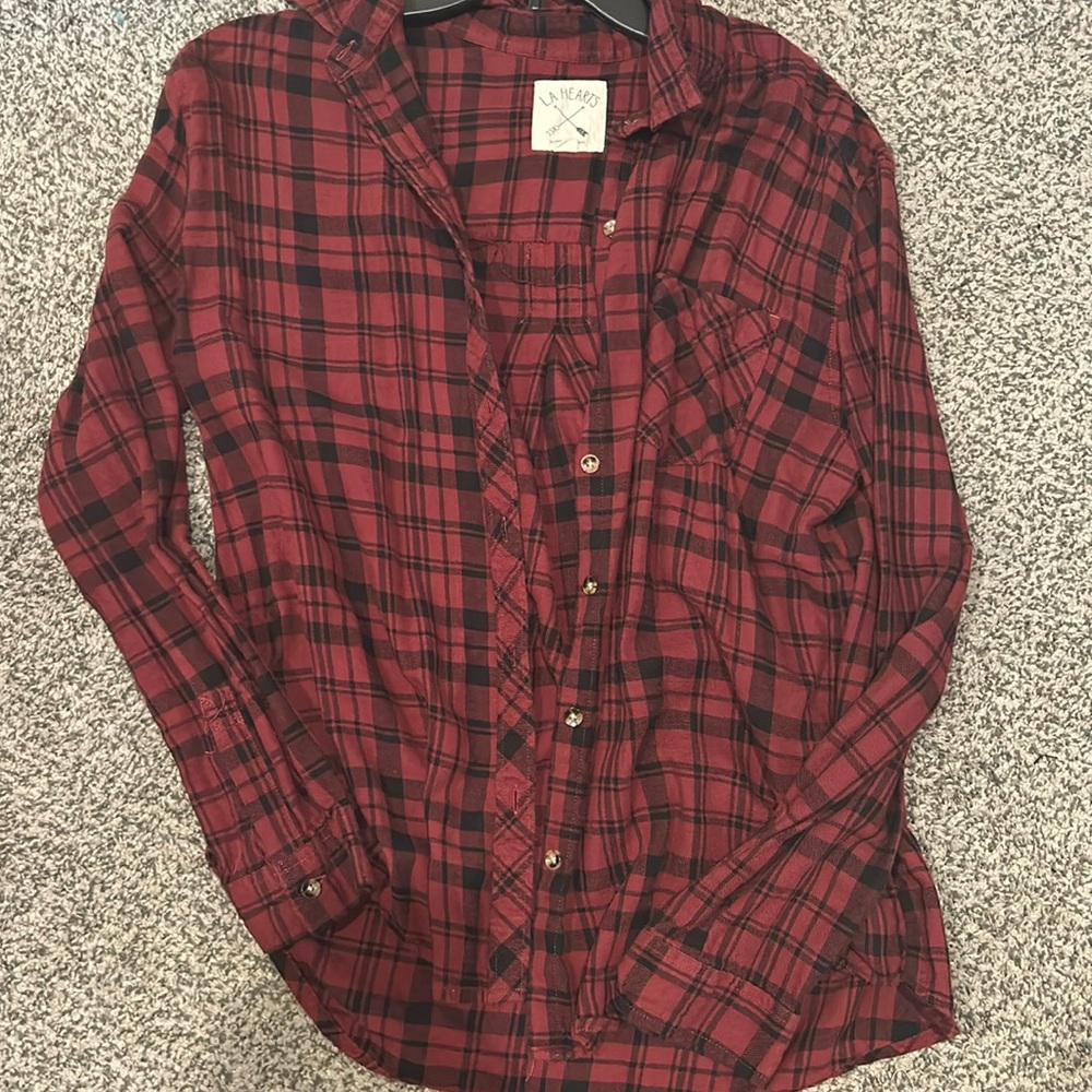 LA Hearts Flannel